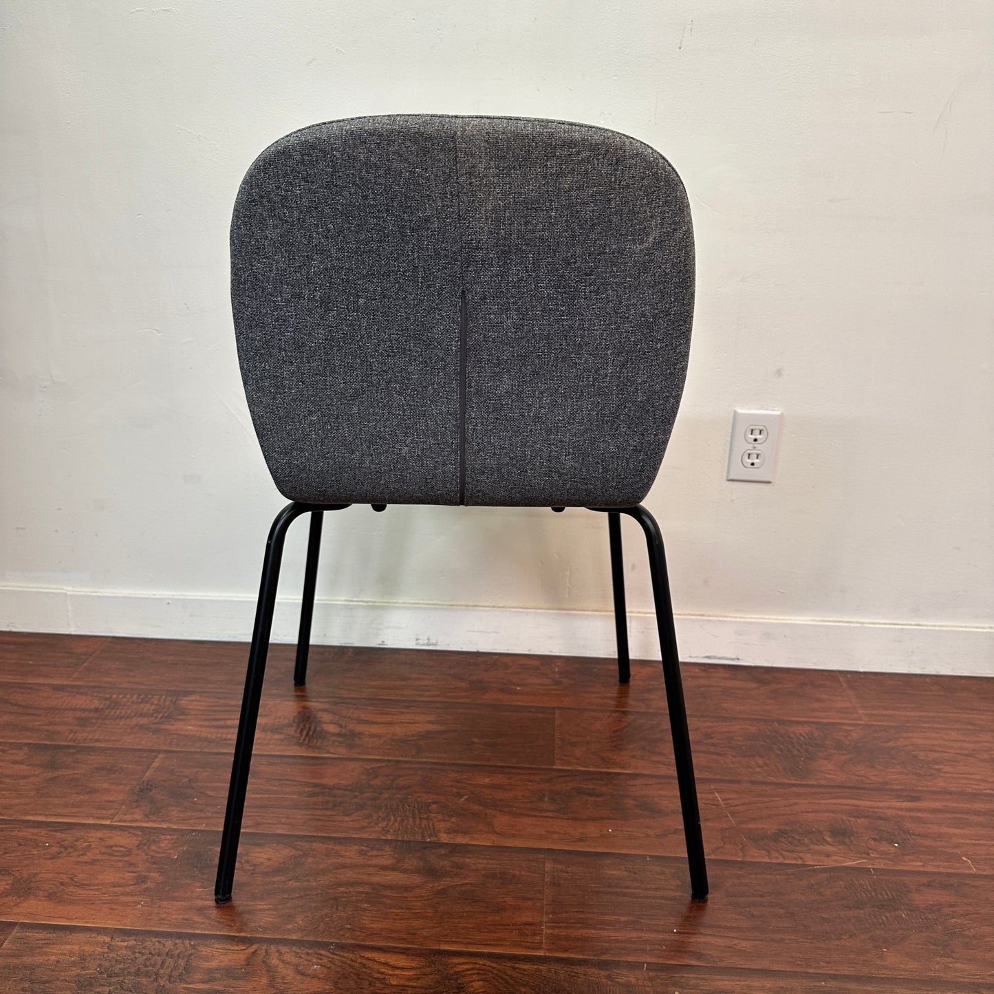 Stackable Grey Dining Chairs (x4)