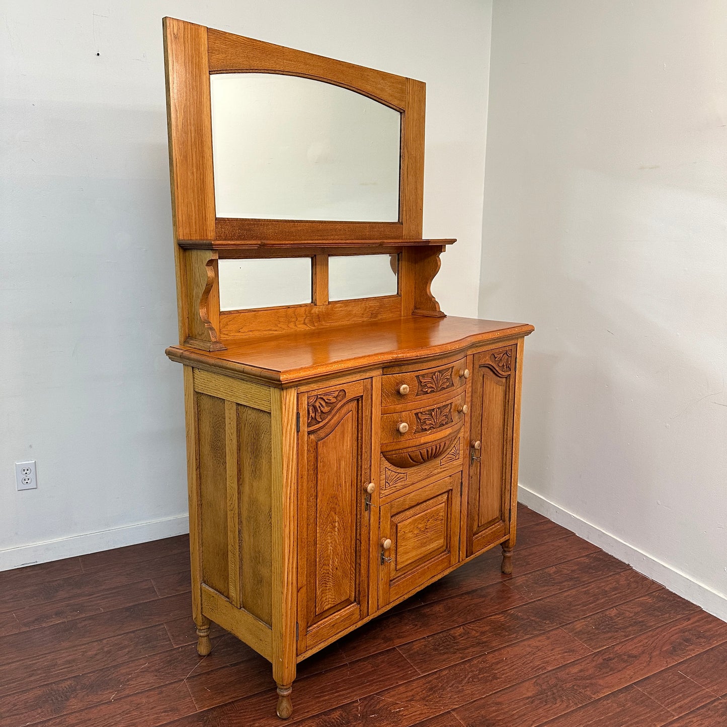 Victorian Oak Sideboard
