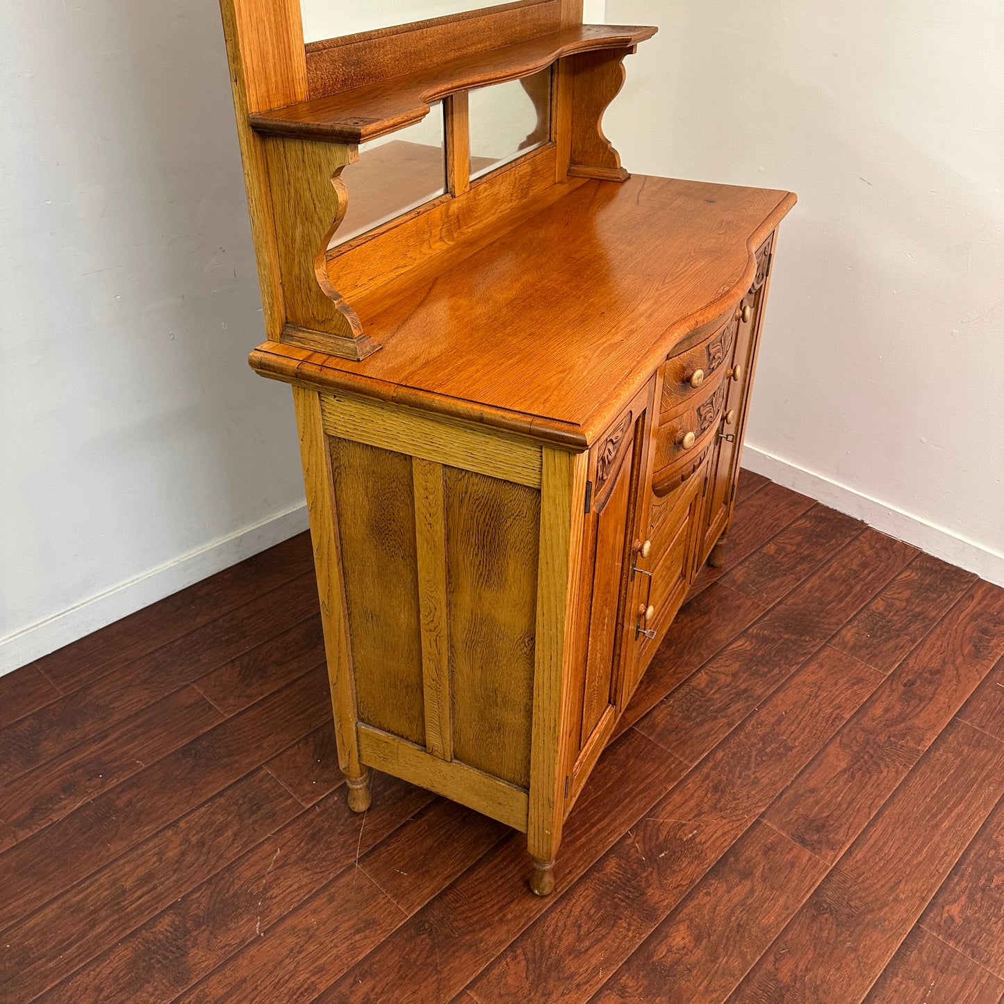 Victorian Oak Sideboard