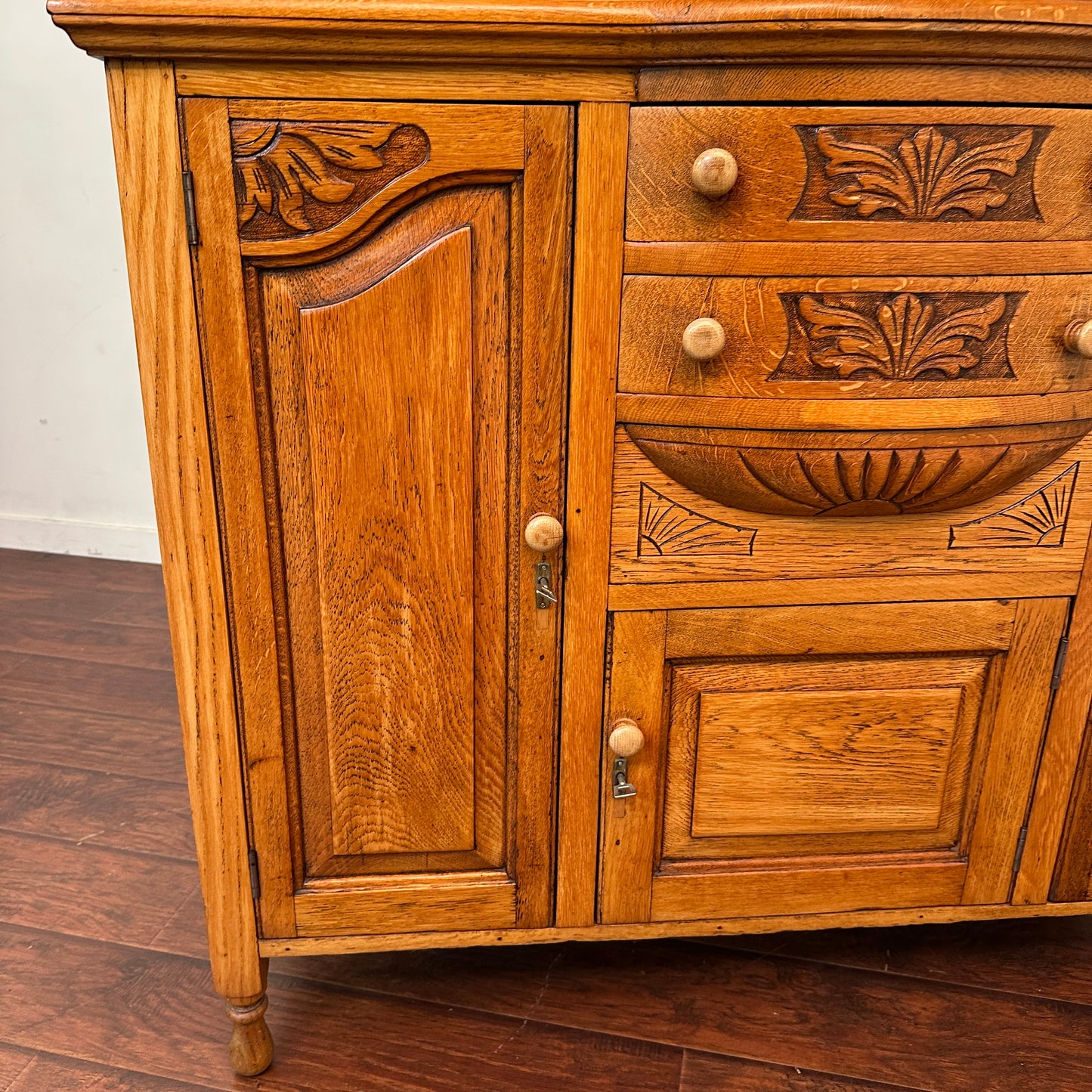 Victorian Oak Sideboard
