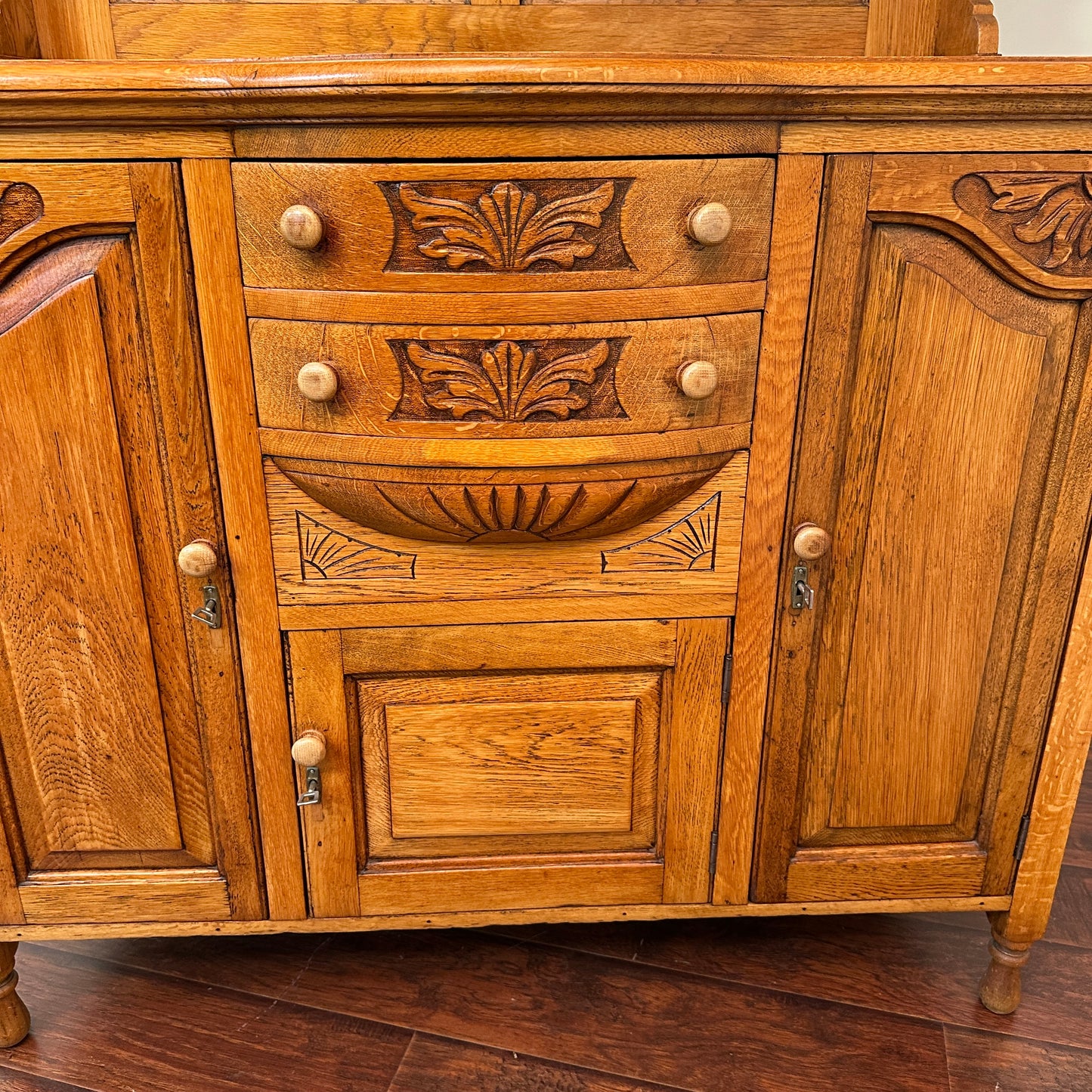 Victorian Oak Sideboard