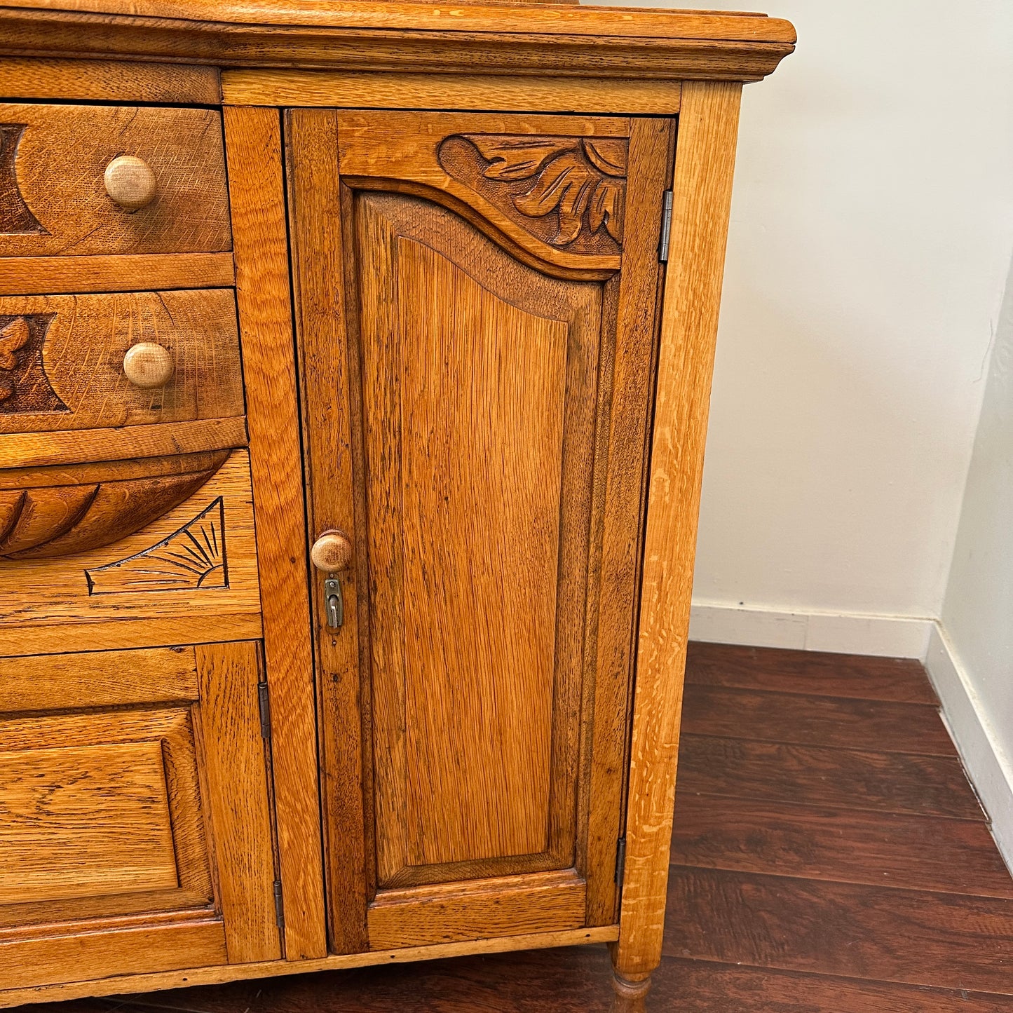 Victorian Oak Sideboard