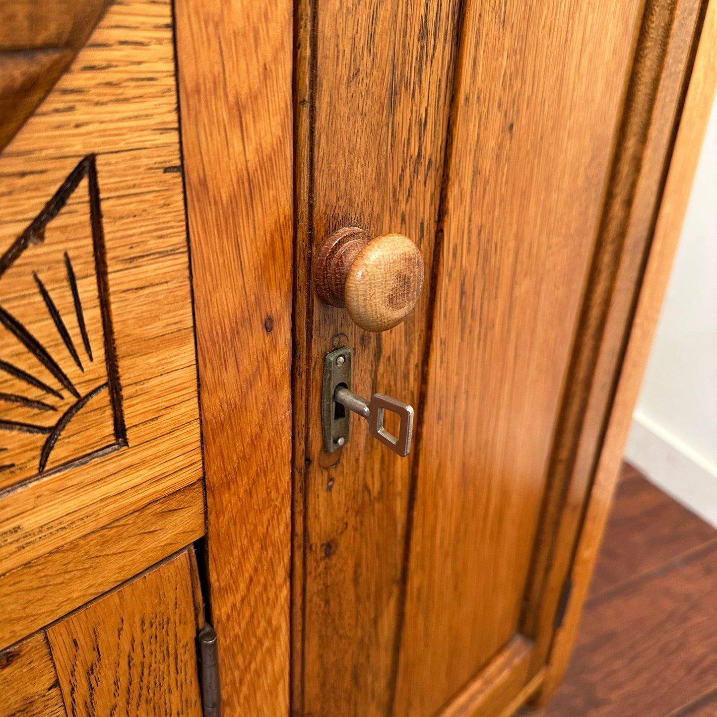 Victorian Oak Sideboard