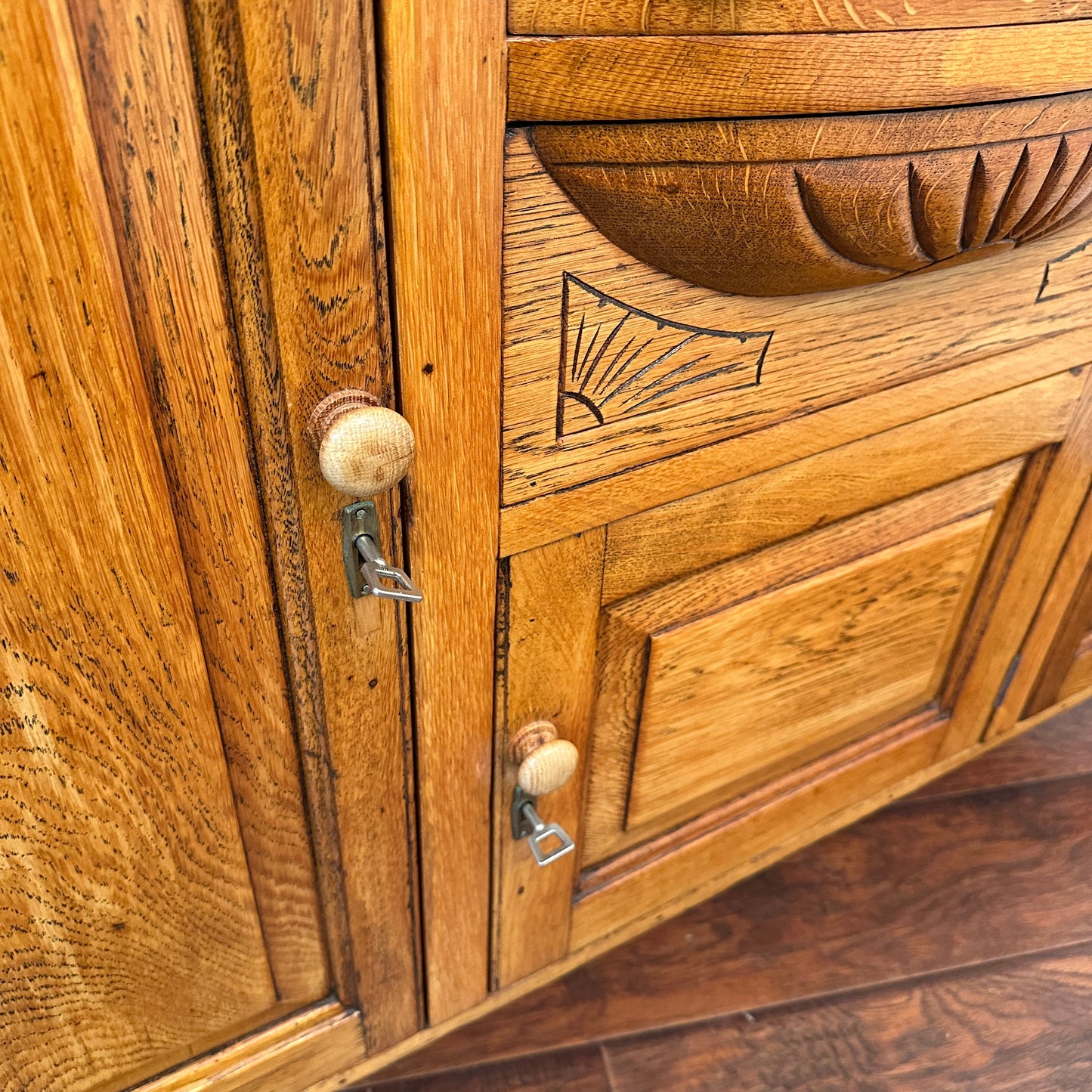 Victorian Oak Sideboard