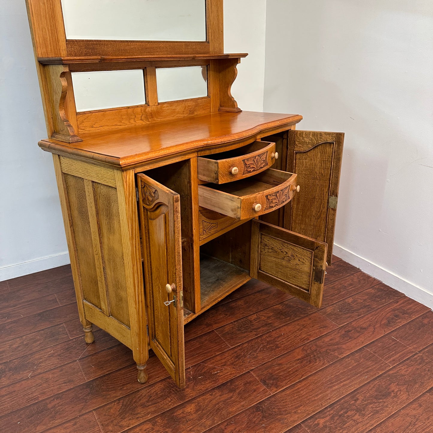 Victorian Oak Sideboard