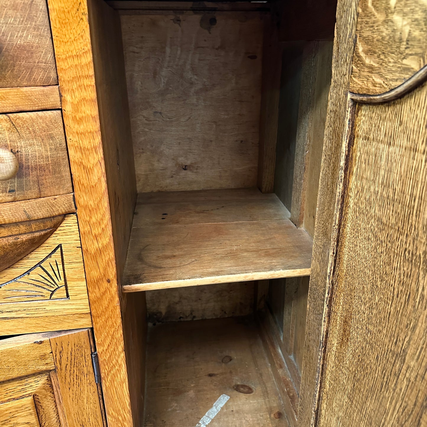 Victorian Oak Sideboard