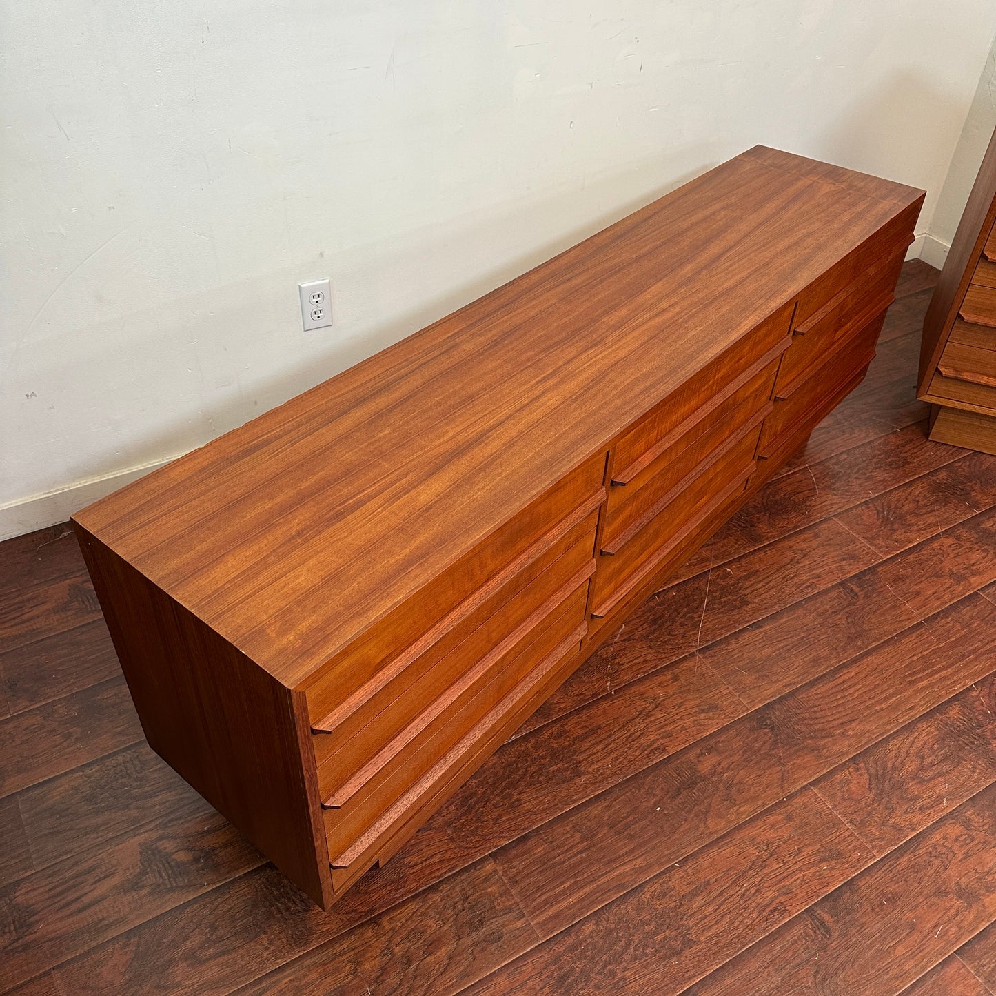 Scandinavian Mid-Century Teak Dresser Set