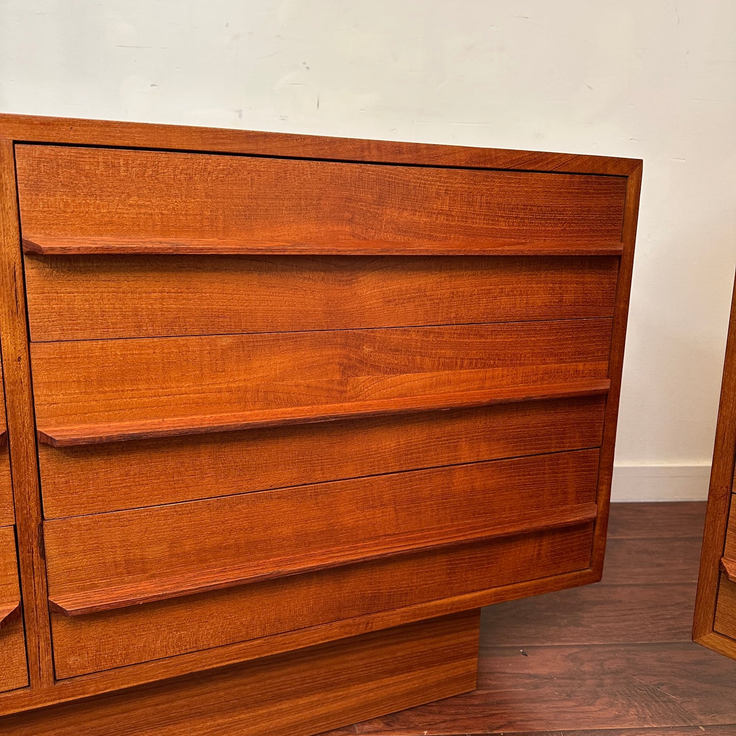 Scandinavian Mid-Century Teak Dresser Set