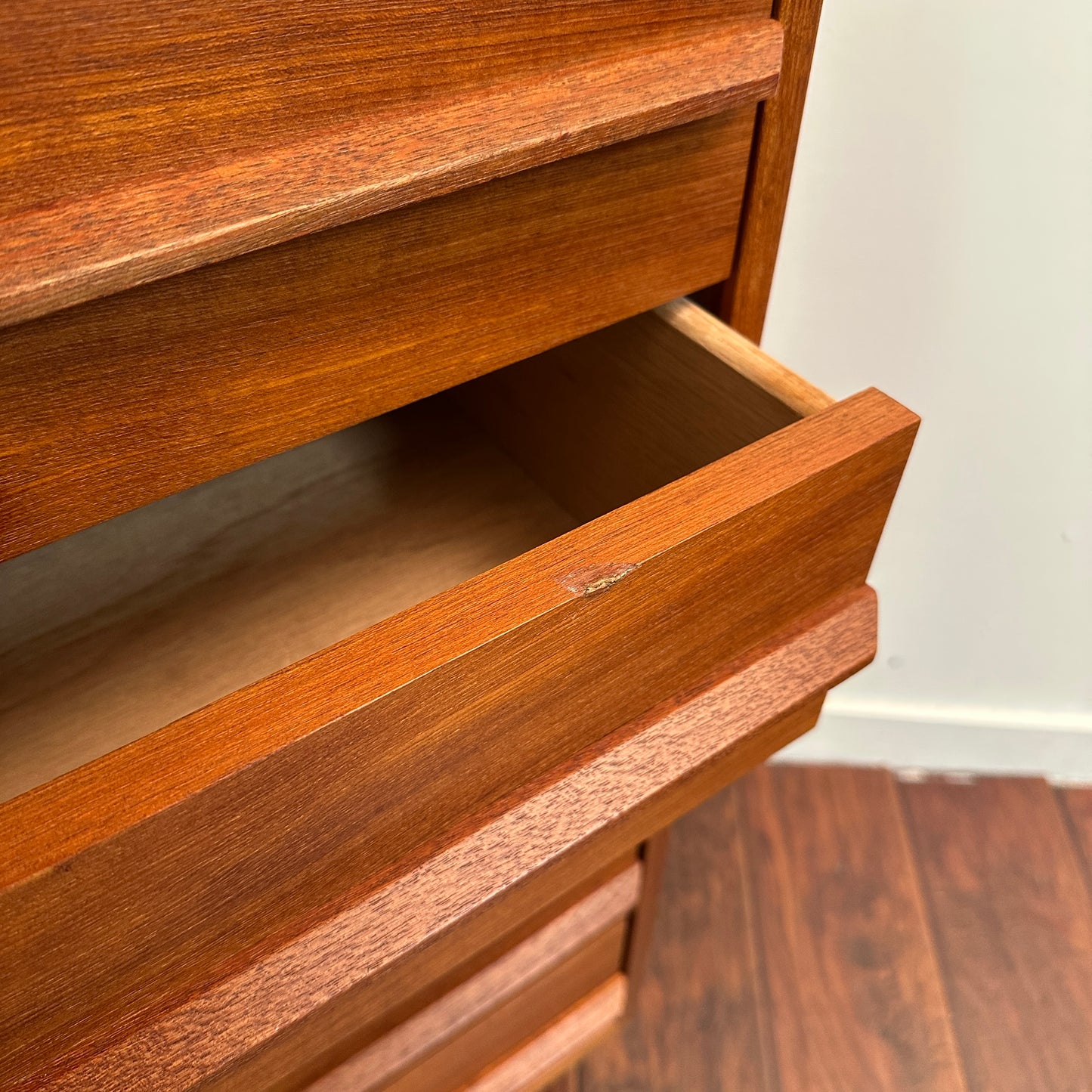 Scandinavian Mid-Century Teak Dresser Set