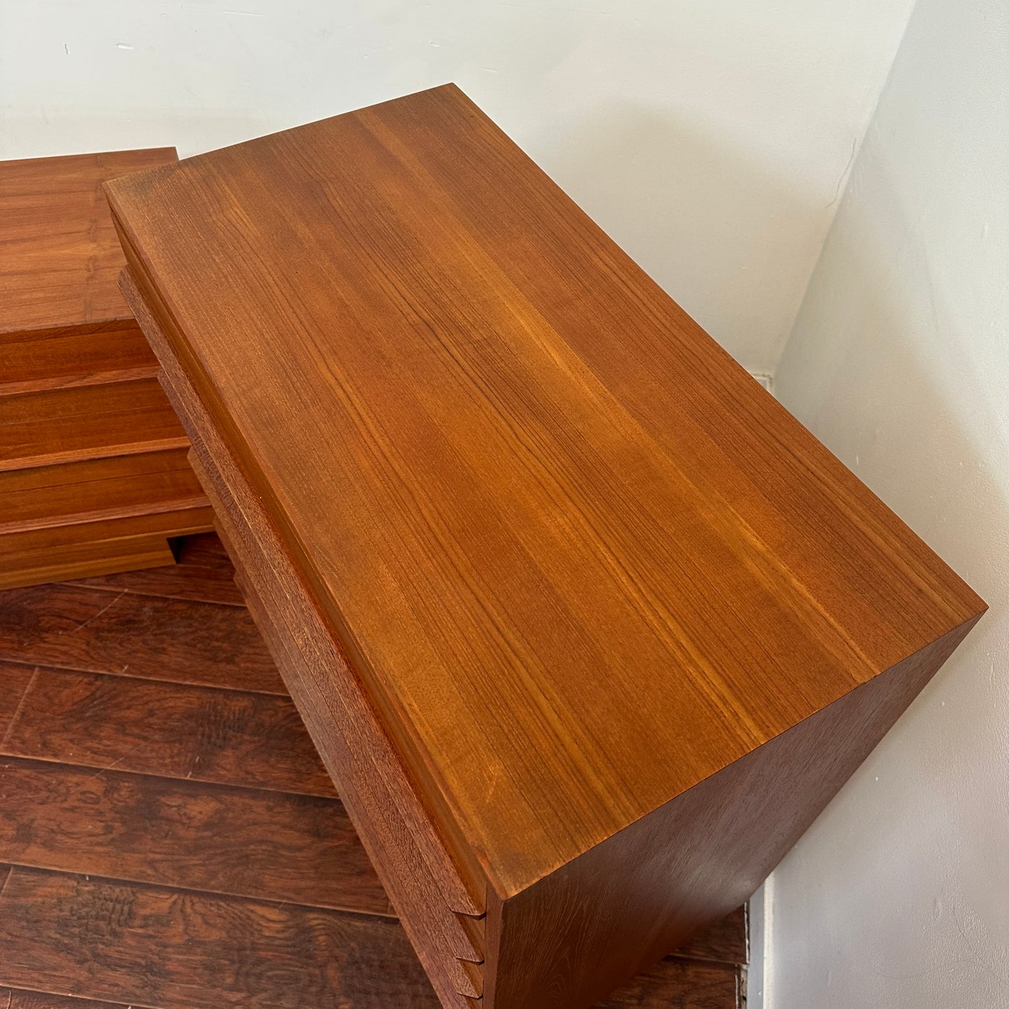 Scandinavian Mid-Century Teak Dresser Set