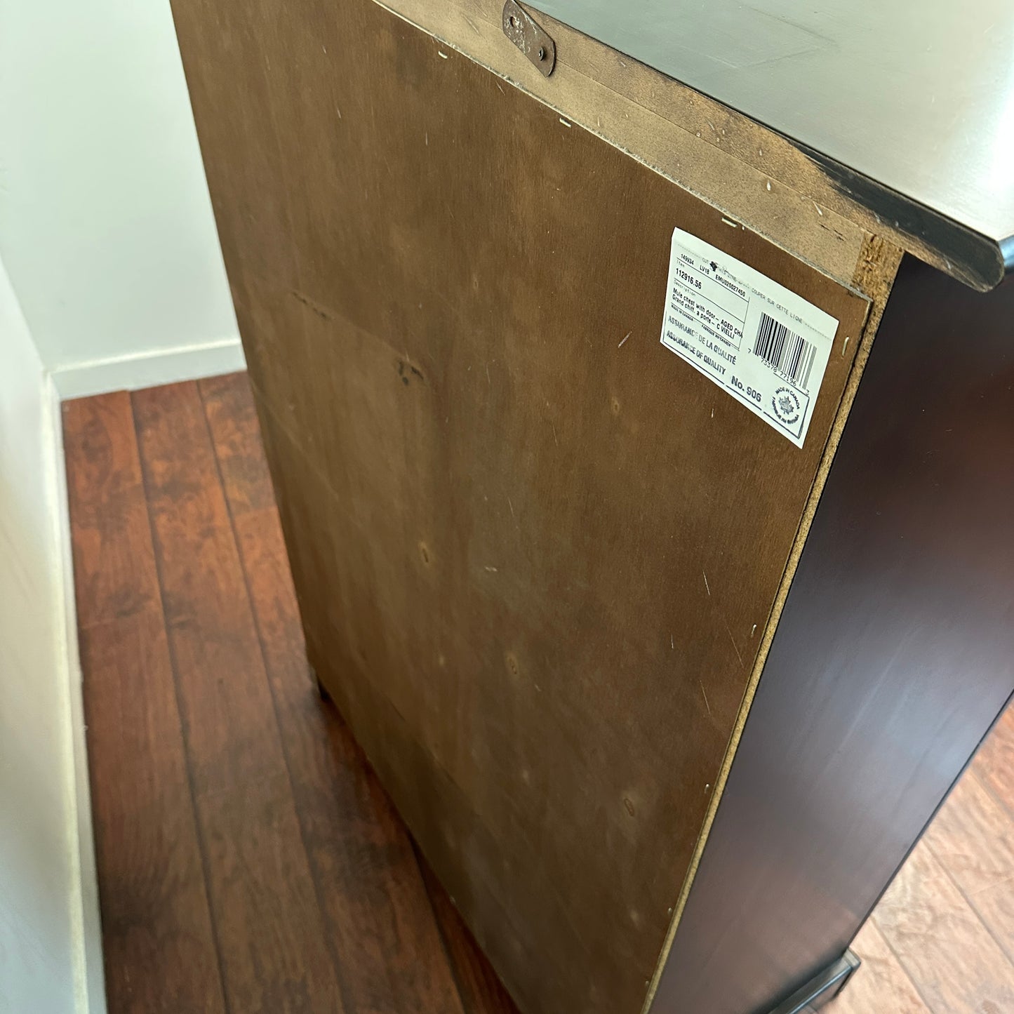 Shermag Dark Brown Armoire