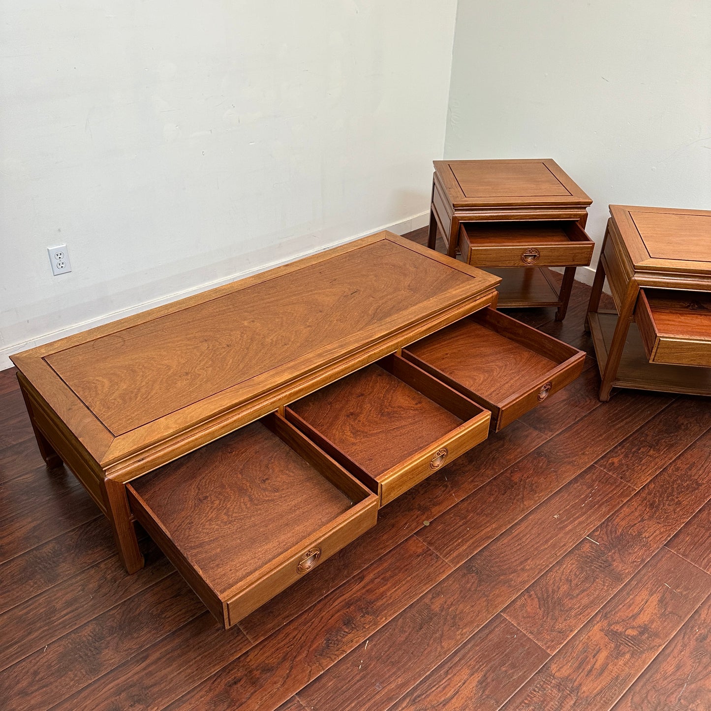 Ming Style Asian Rosewood Living Room Set