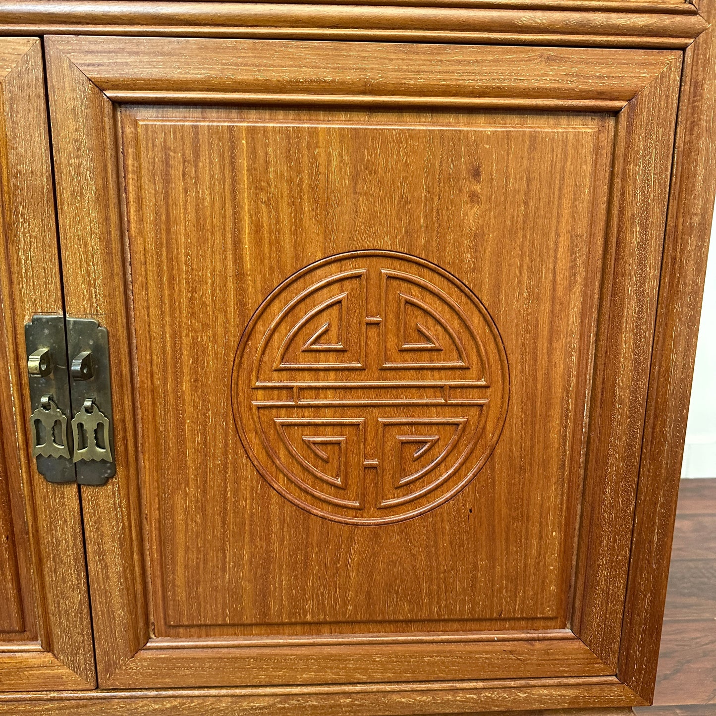 Oriental Ming Asian Rosewood Sideboard