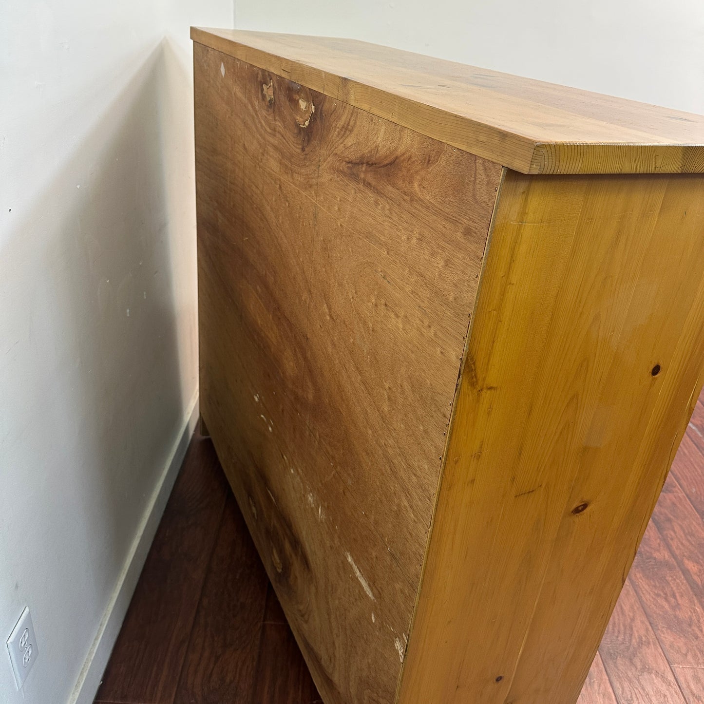 Solid Pine Storage Cabinet