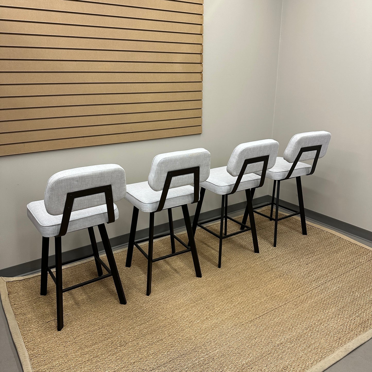 Amisco Clarkson Swivel Counter Stool (x4)