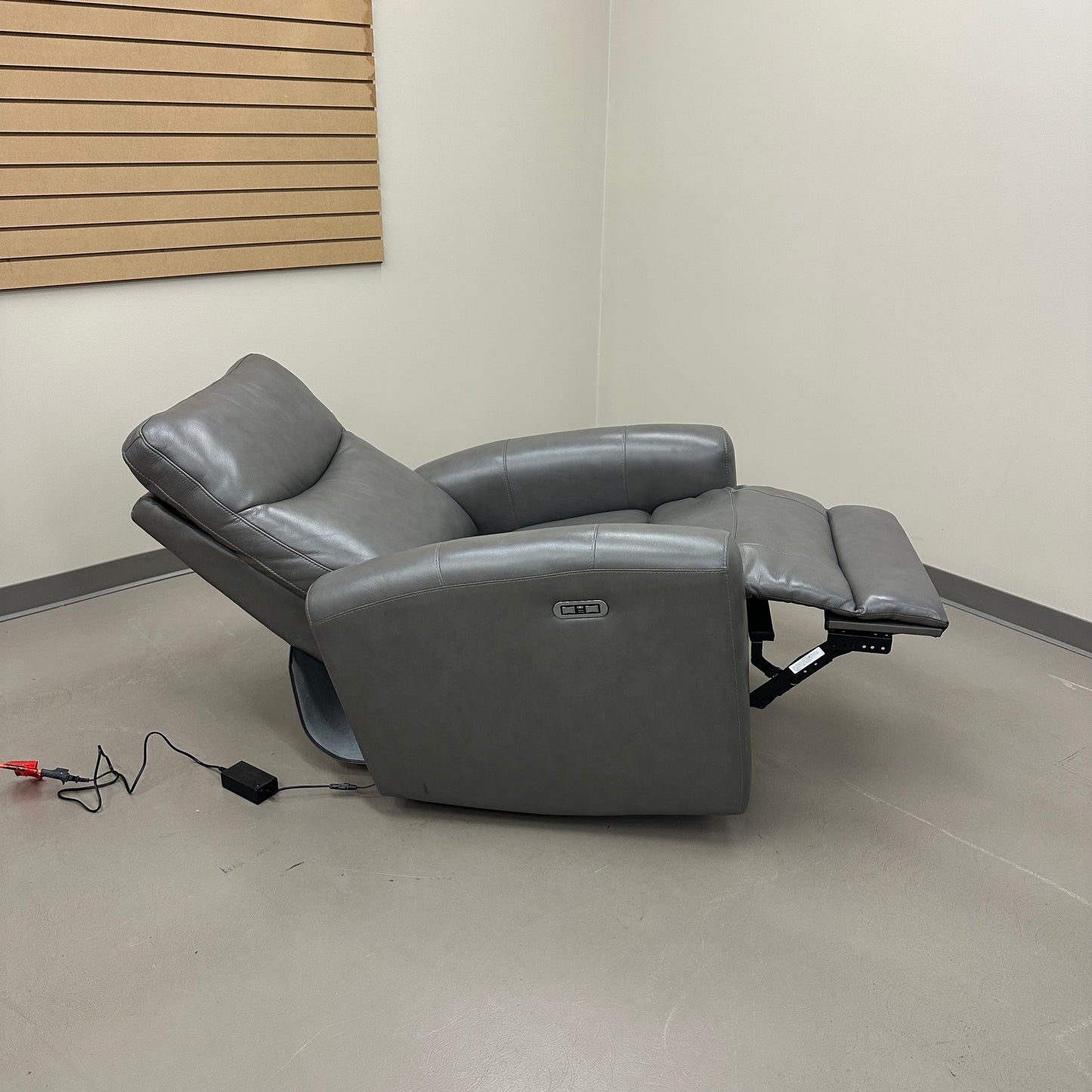 Westwood Falls Leather Swivel Glider Recliner