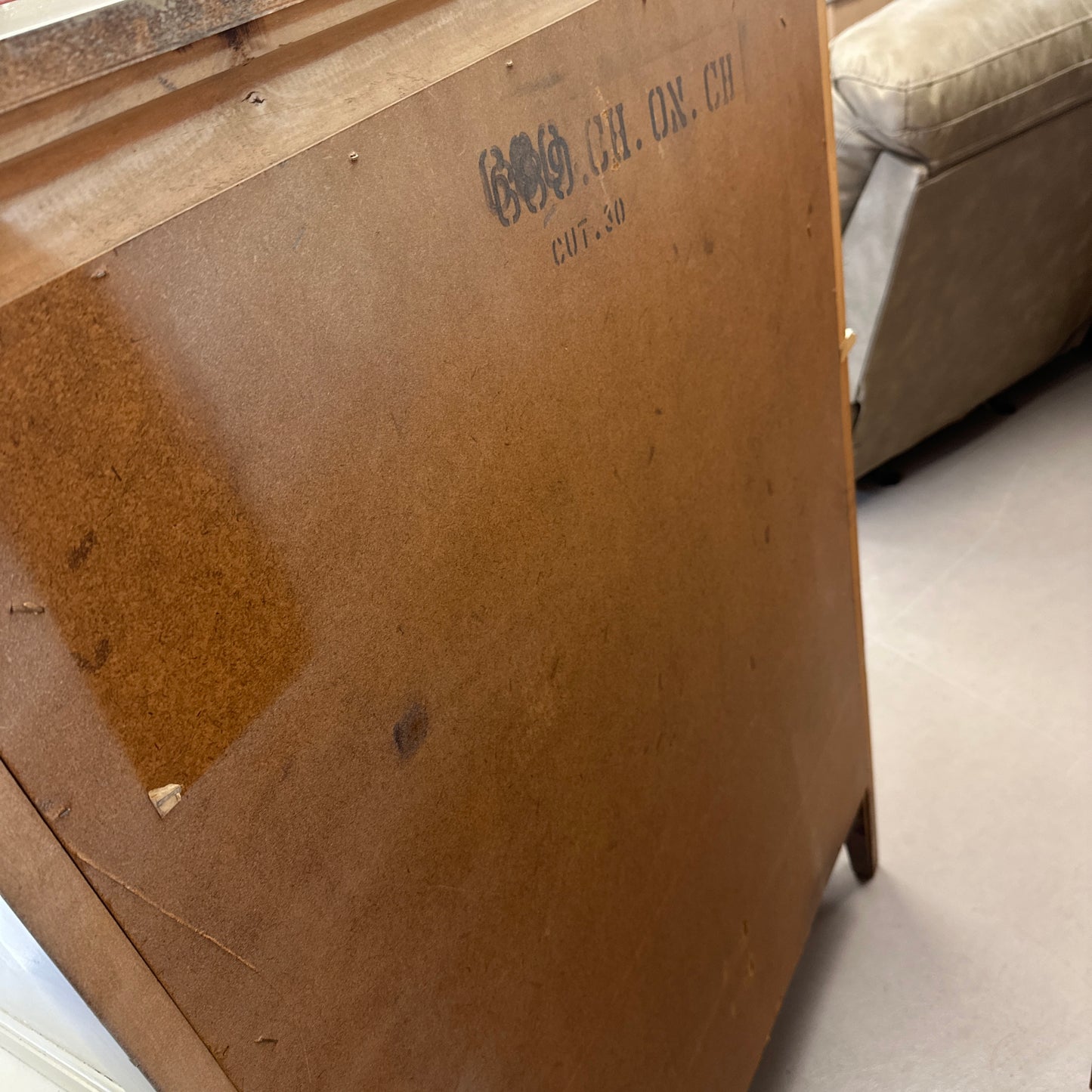 White French Provincial Highboy Dresser