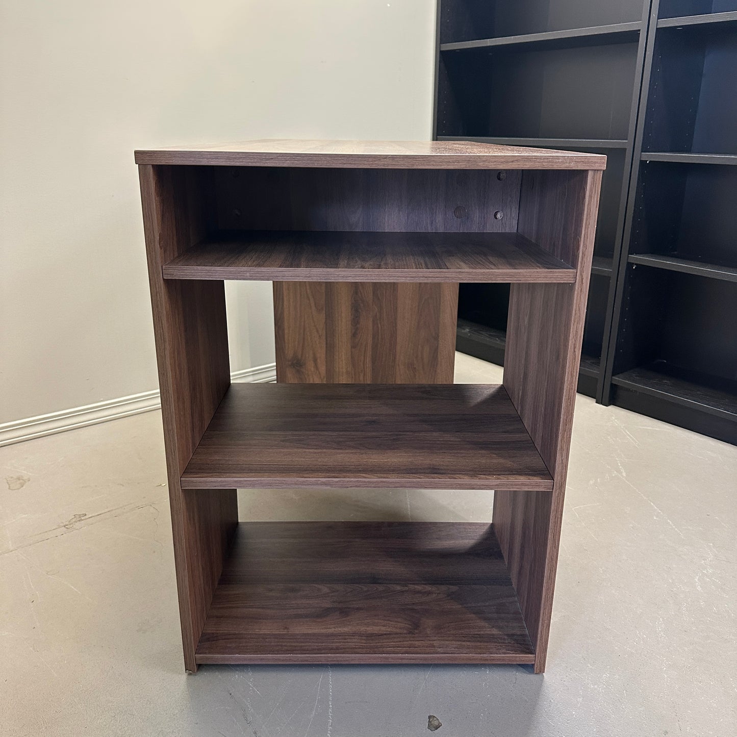 Walnut-Look Small Student Desk