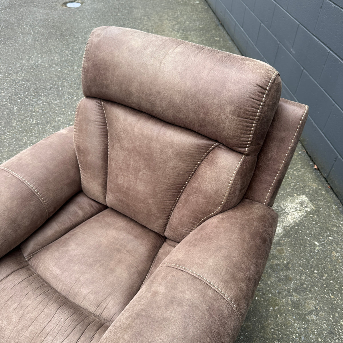 Brown Reclining Sofa Set