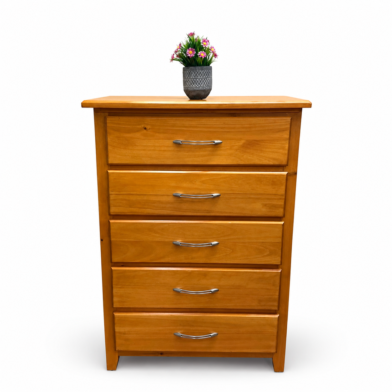 Solid Wood Highboy Dresser by Mako