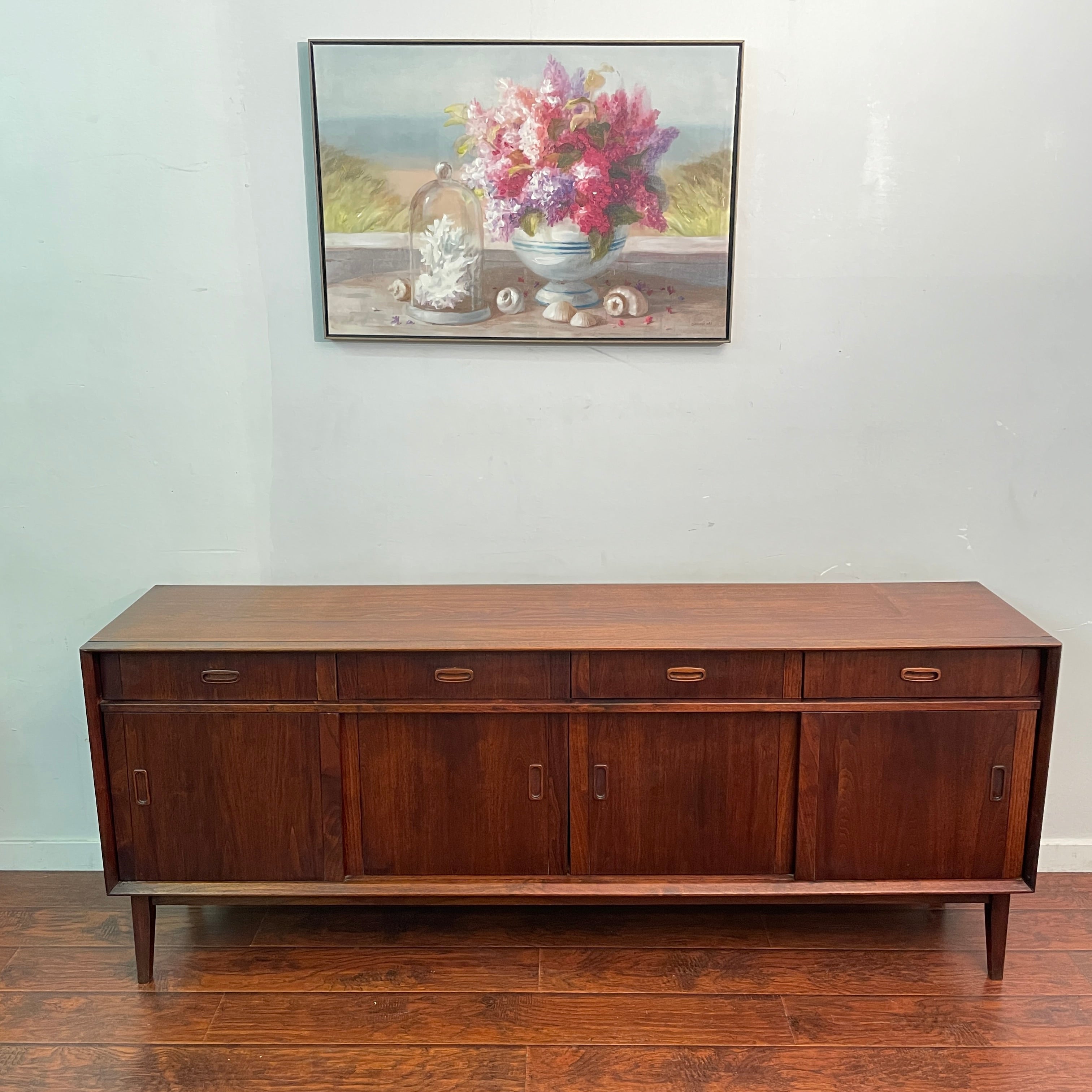 Danish Walnut Mid Century Modern Sideboard – Village Furniture