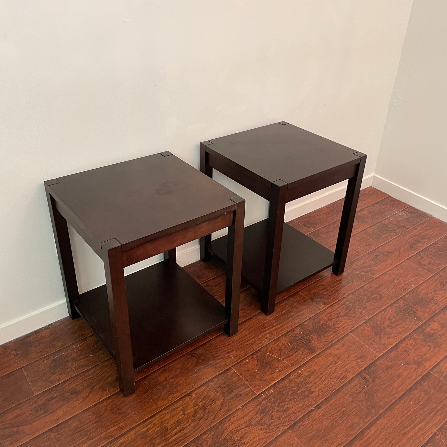 Caramel Side Tables (Pair)