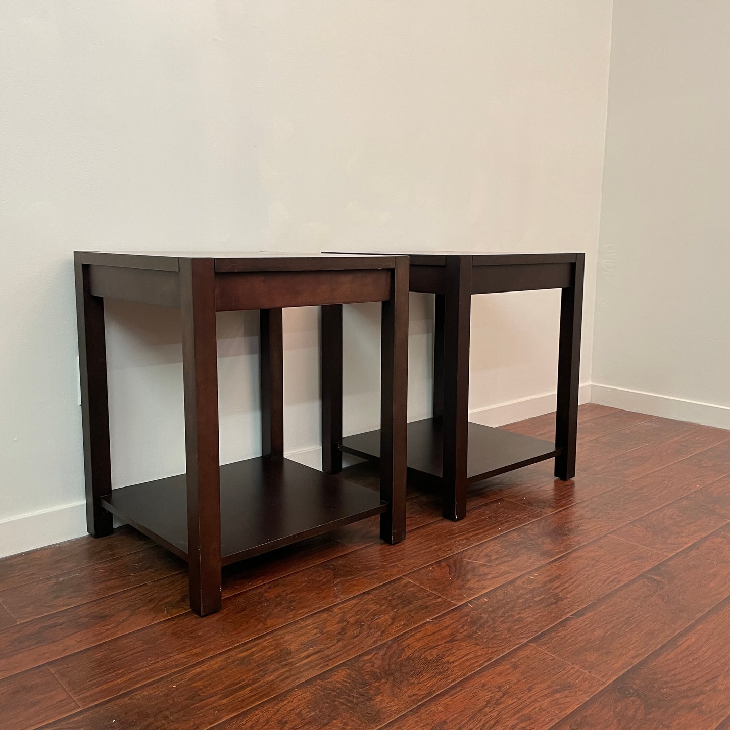 Caramel Side Tables (Pair)