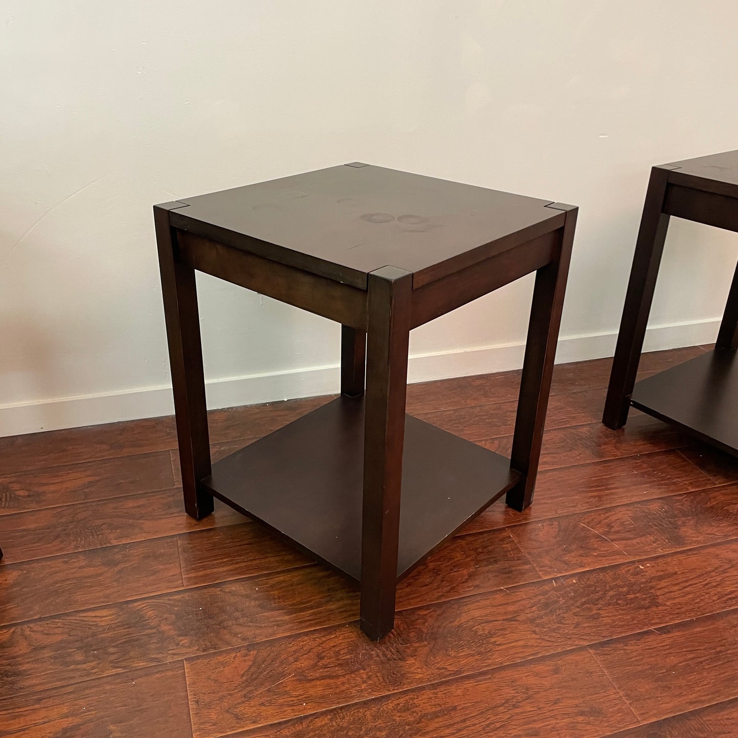 Caramel Side Tables (Pair)