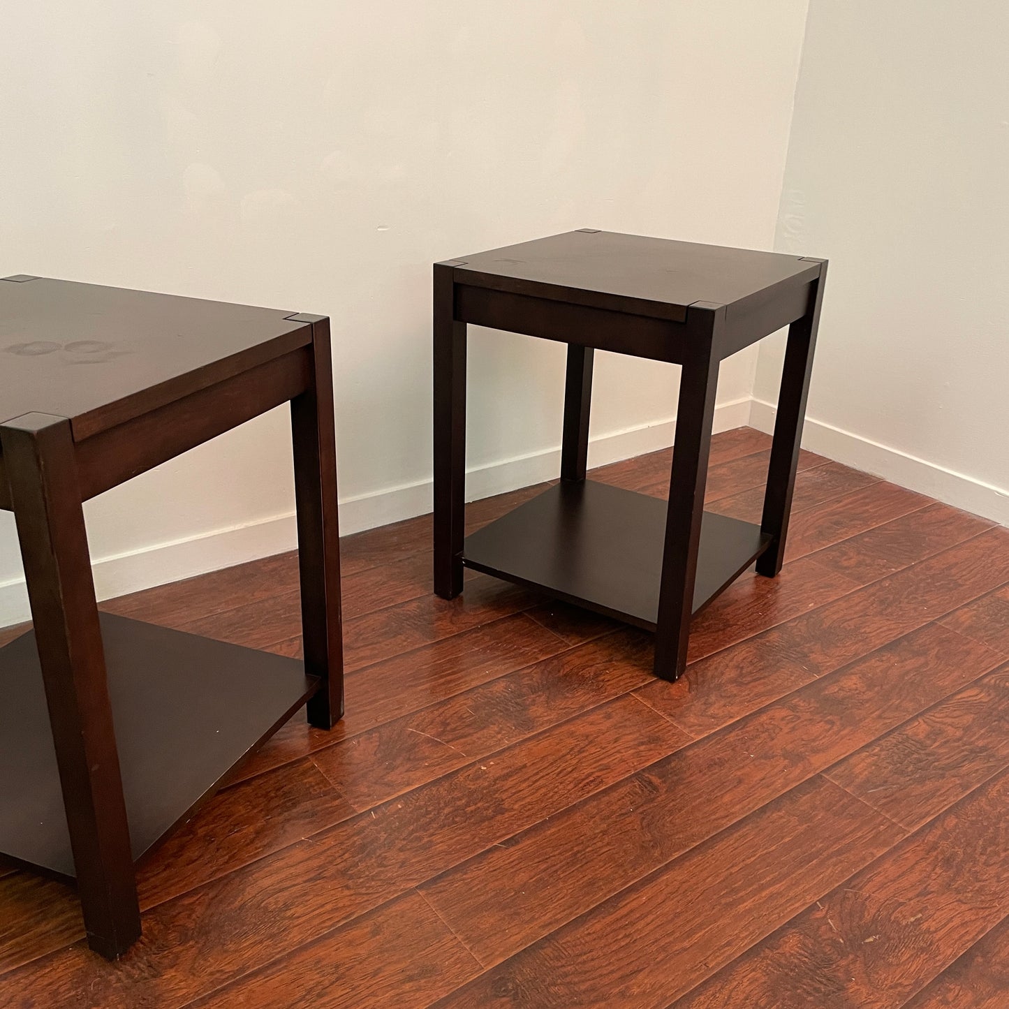 Caramel Side Tables (Pair)