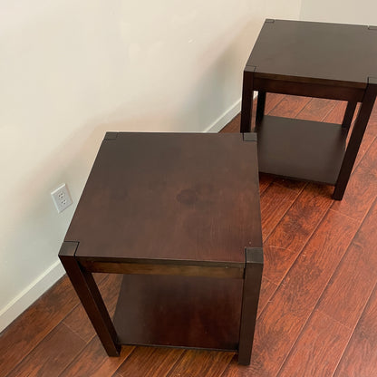 Caramel Side Tables (Pair)