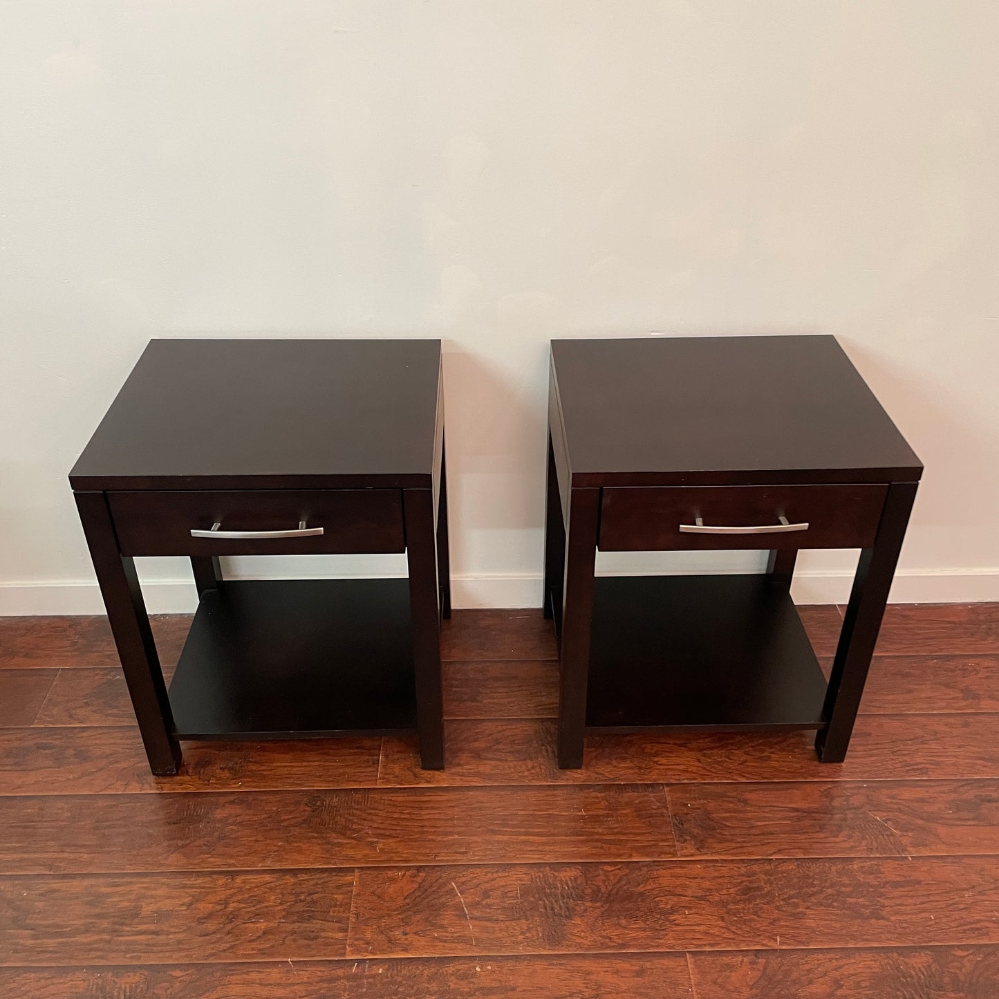 Dark Brown Canadian Nightstands (set of 2)