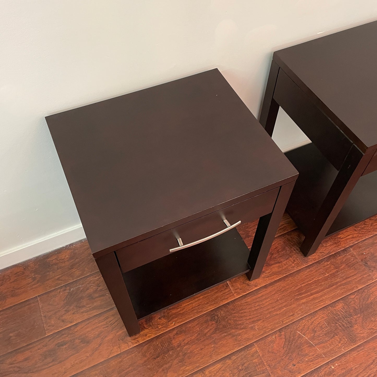 Dark Brown Canadian Nightstands (set of 2)