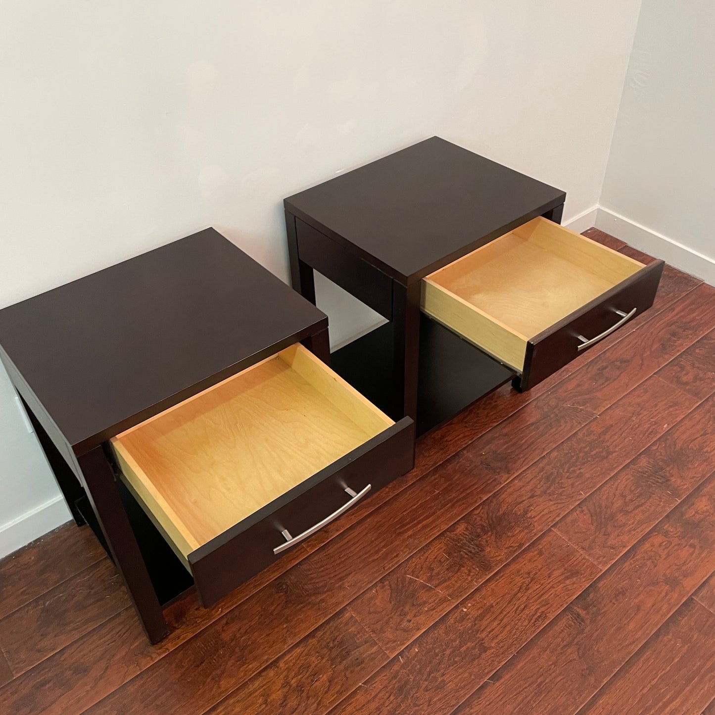 Dark Brown Canadian Nightstands (set of 2)