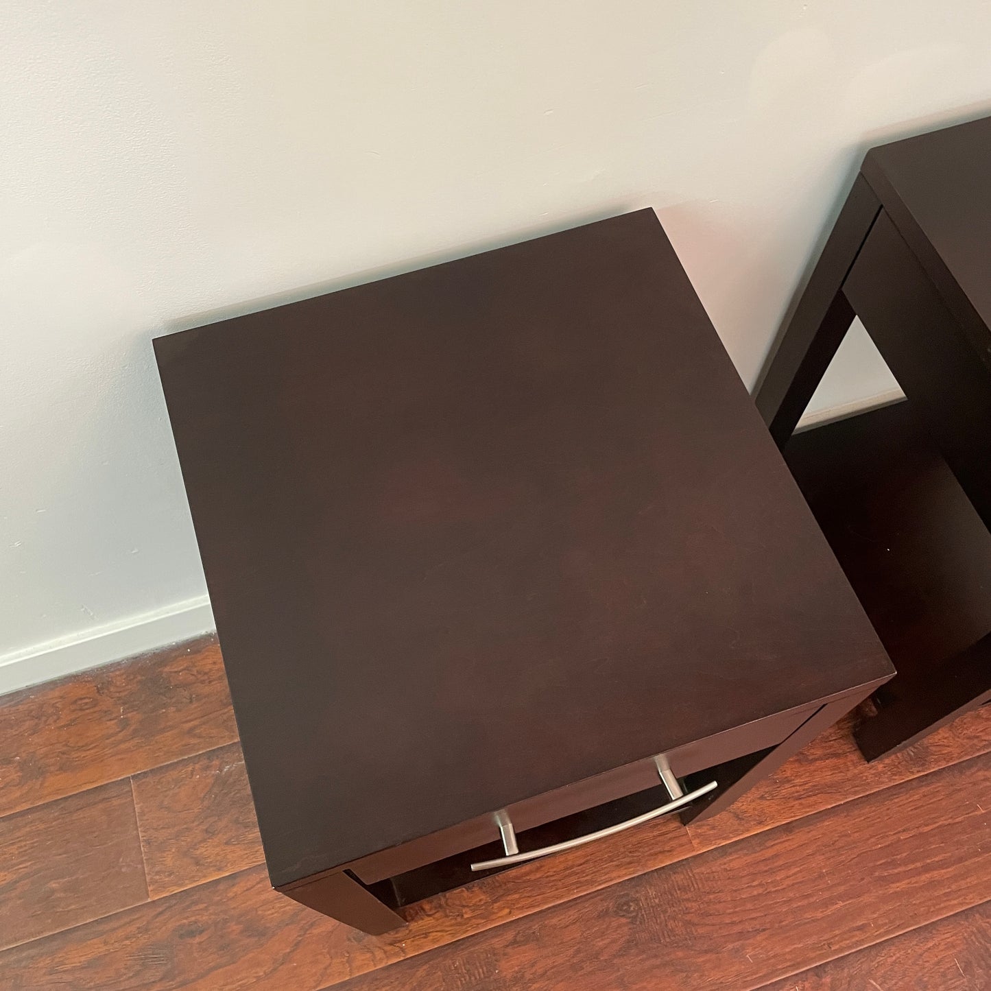 Dark Brown Canadian Nightstands (Pair)