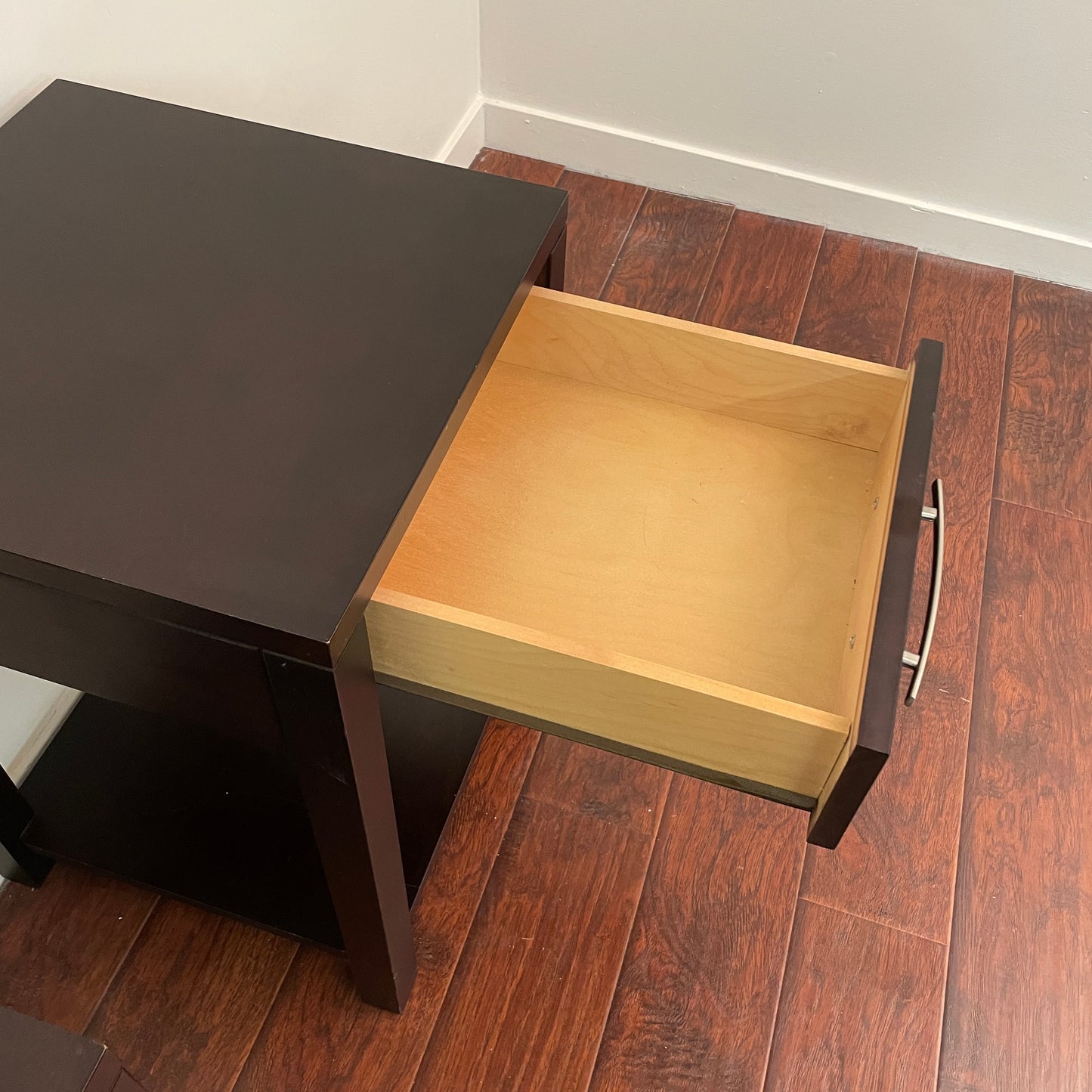 Dark Brown Canadian Nightstands (Pair)