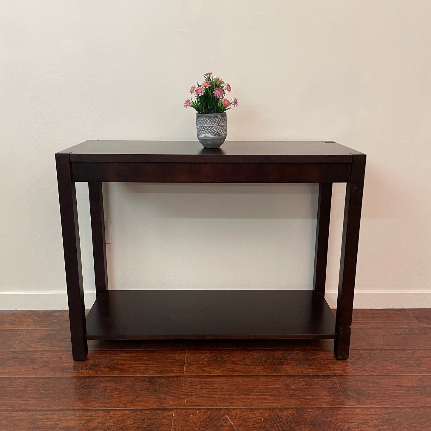 Dark Brown Sofa Table