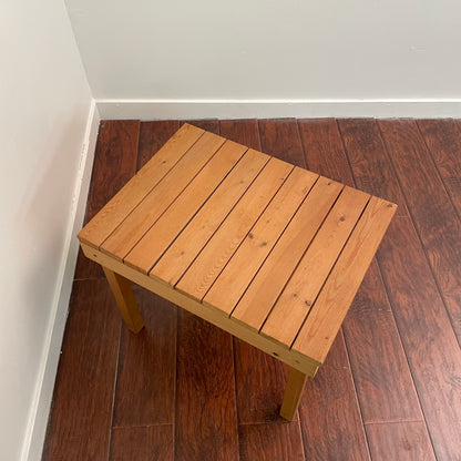 Small Pine Side Table