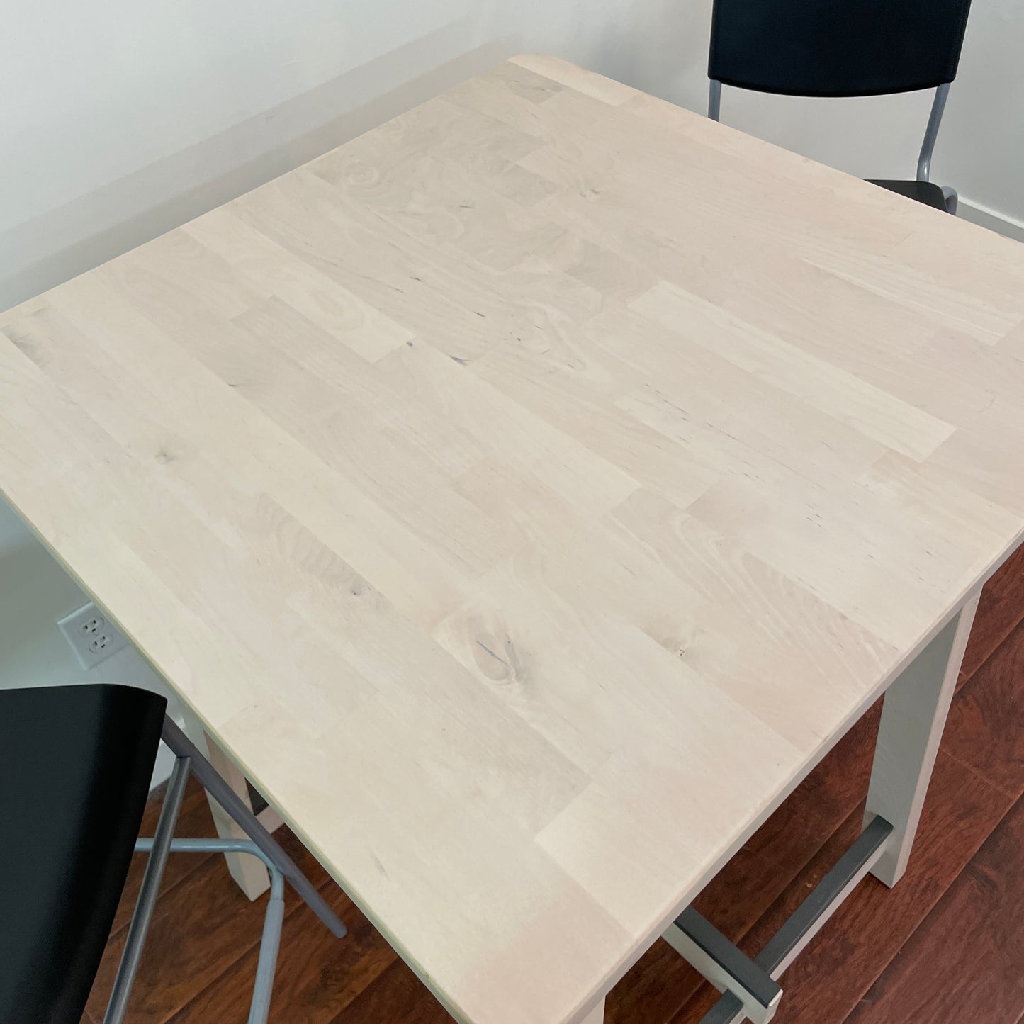 Ikea Norraker Bar Table w/ 2 High Chairs