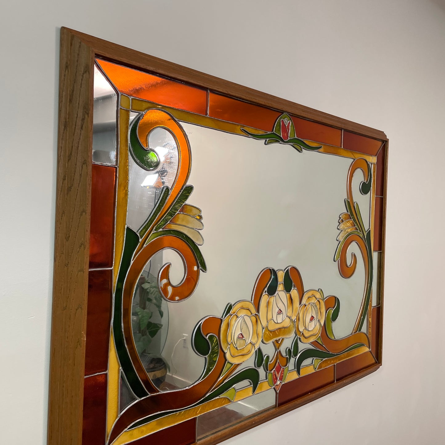 1970's Vintage Hanging Mirror