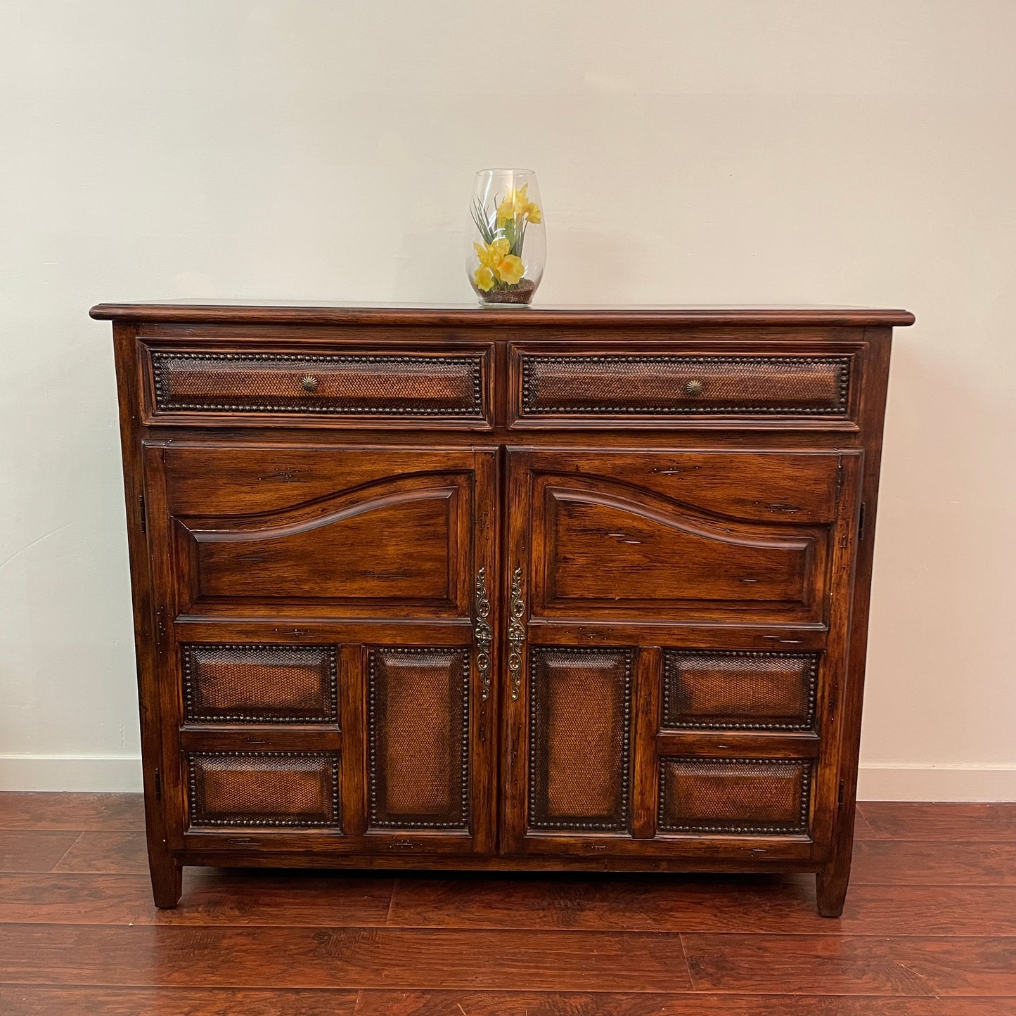 Ratana Sideboard Serving Cabinet w/ Back Tray