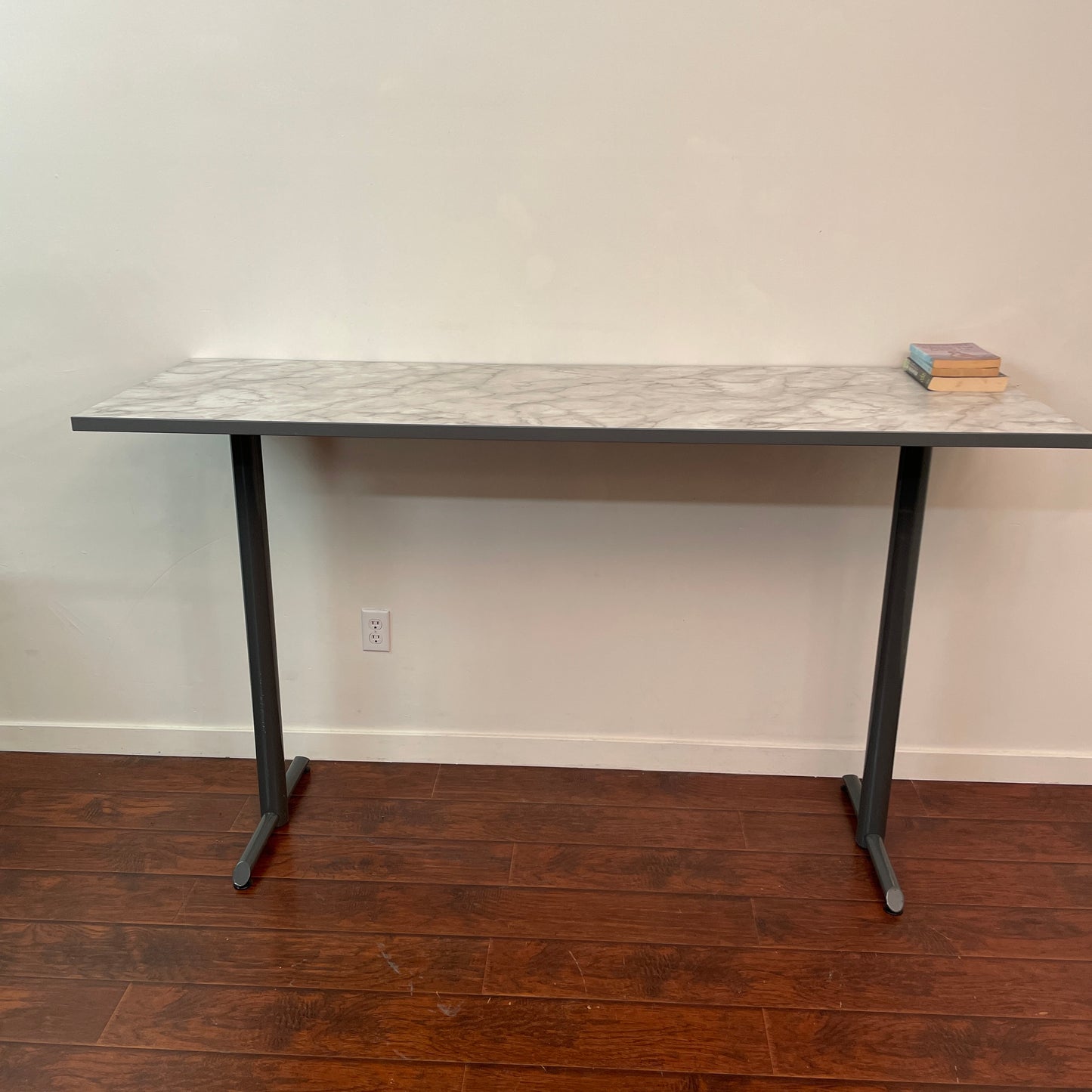 Spec Bar Height Table with T-legs