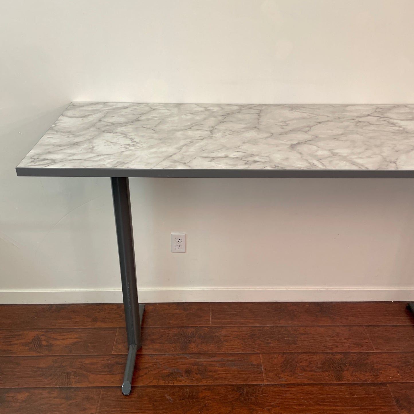 Spec Bar Height Table with T-legs