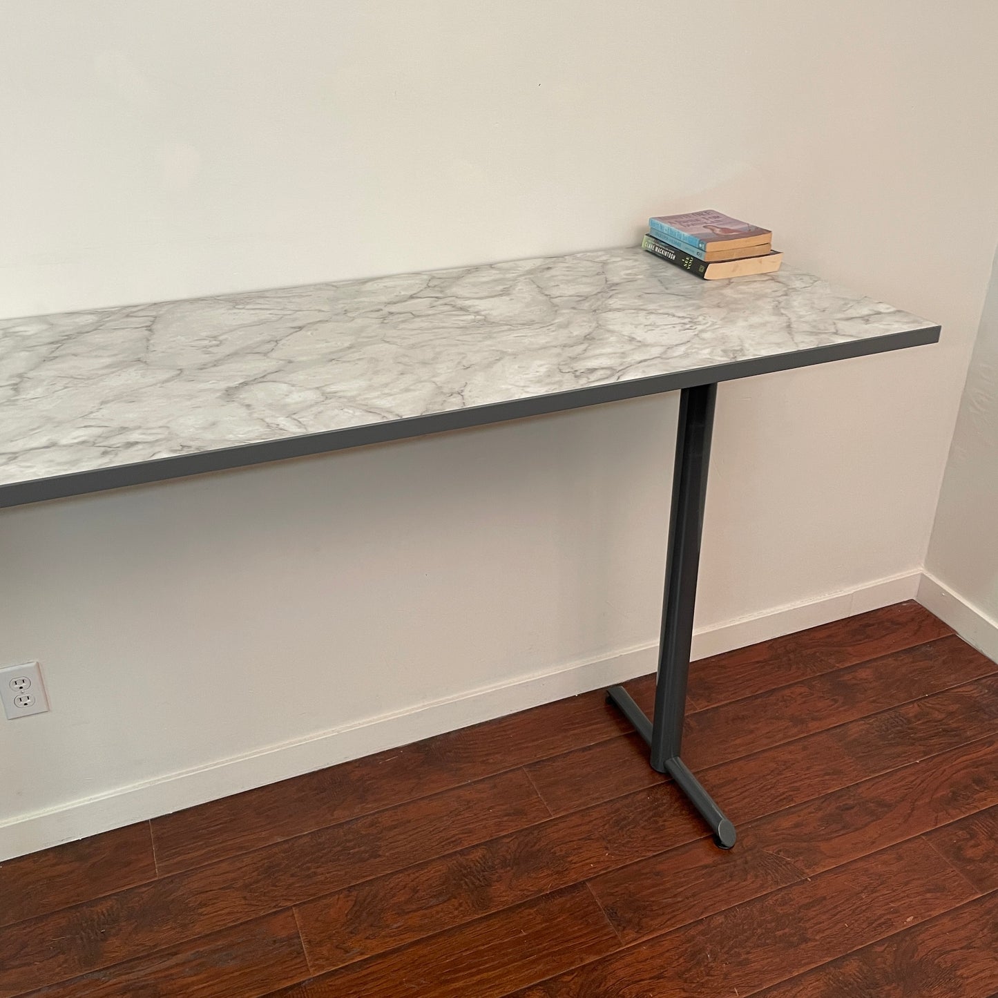 Spec Bar Height Table with T-legs