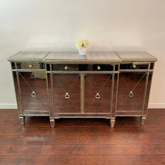 Modern Mirrored Sideboard