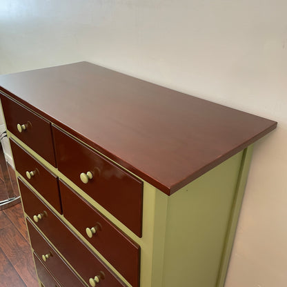 Vintage 7-Drawers Highboy Dresser