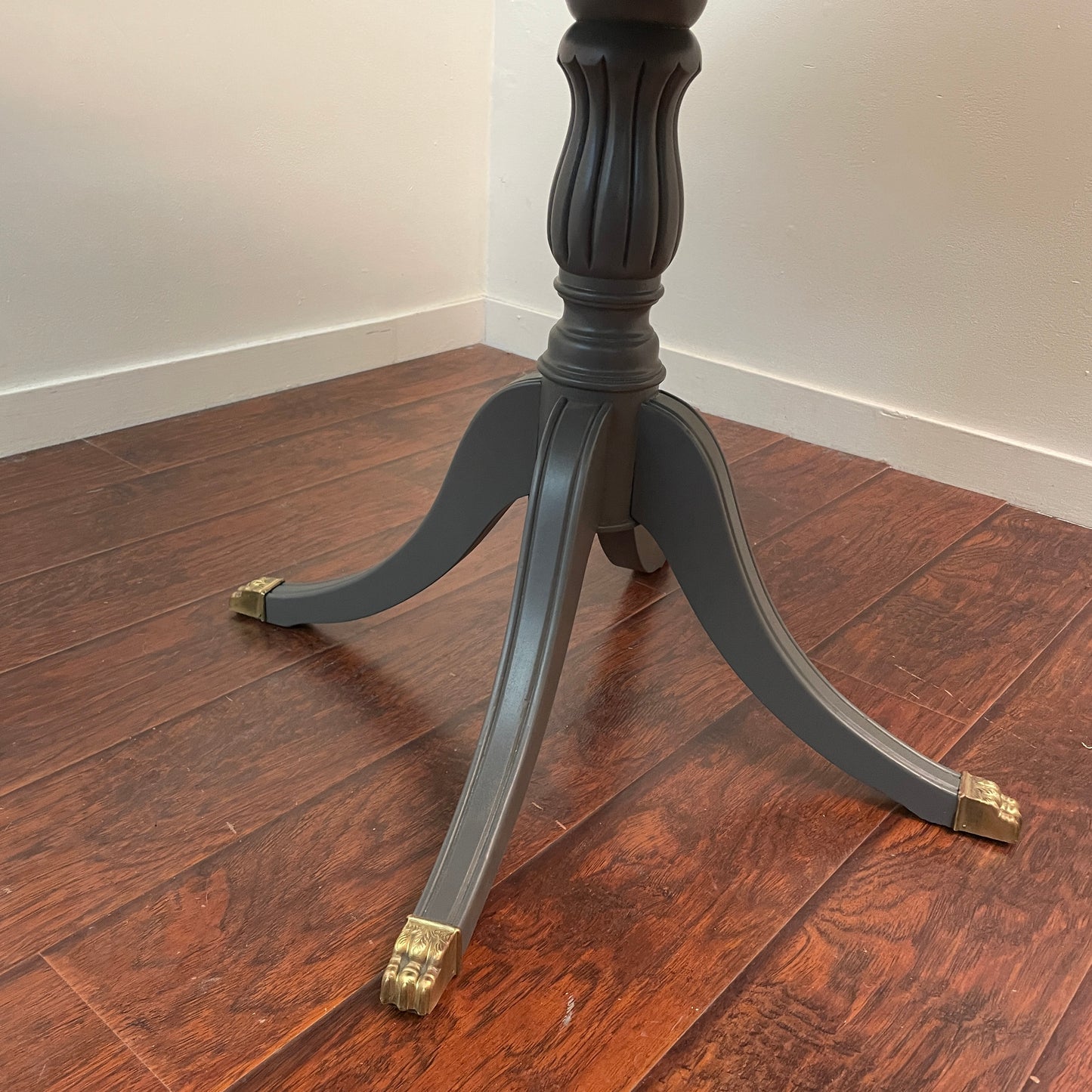 Antique Foldable Blue Dining Table