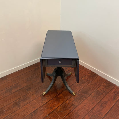 Antique Blue Foldable Dining Table