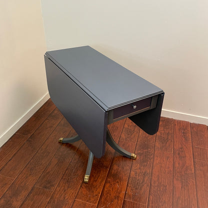 Antique Blue Foldable Dining Table