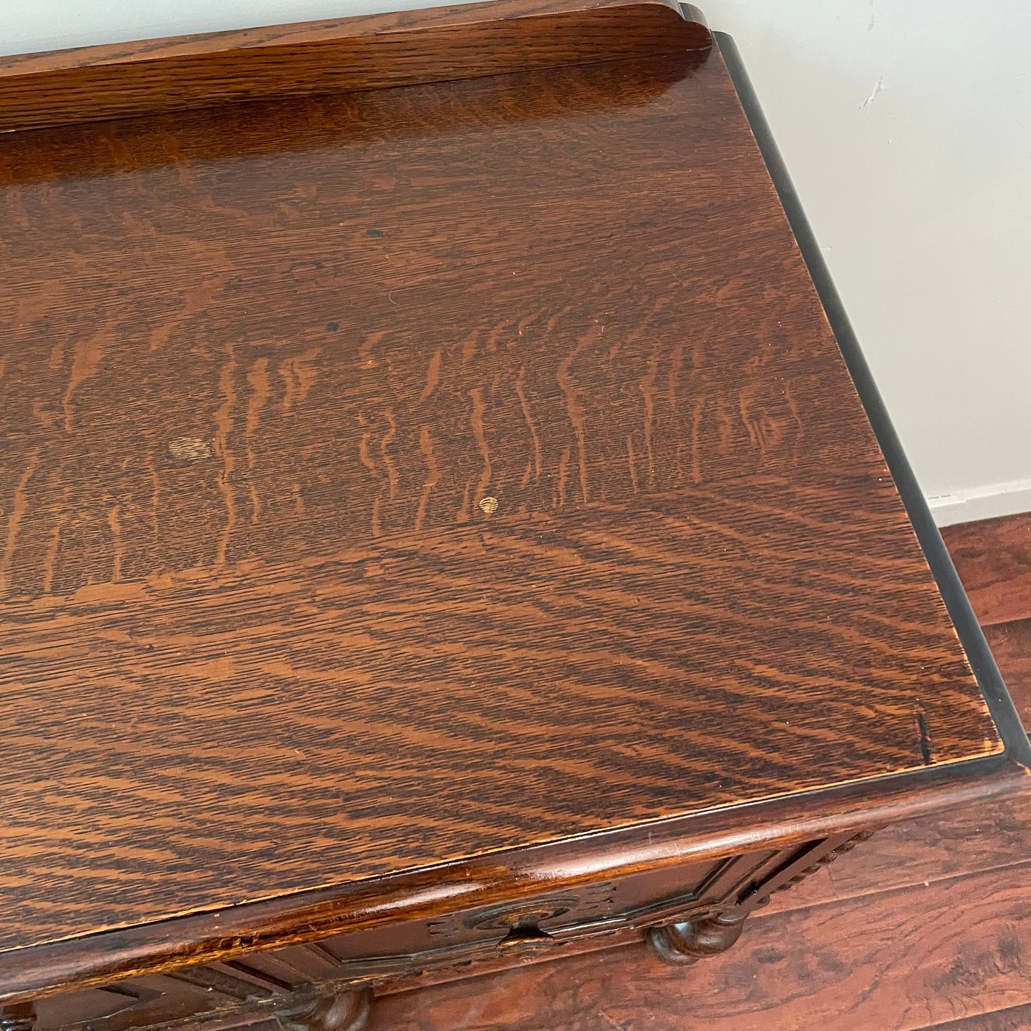 Antique Tiger Oak Sideboard