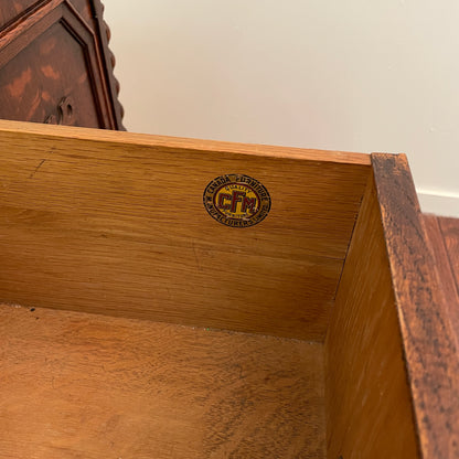 Antique Tiger Oak Sideboard